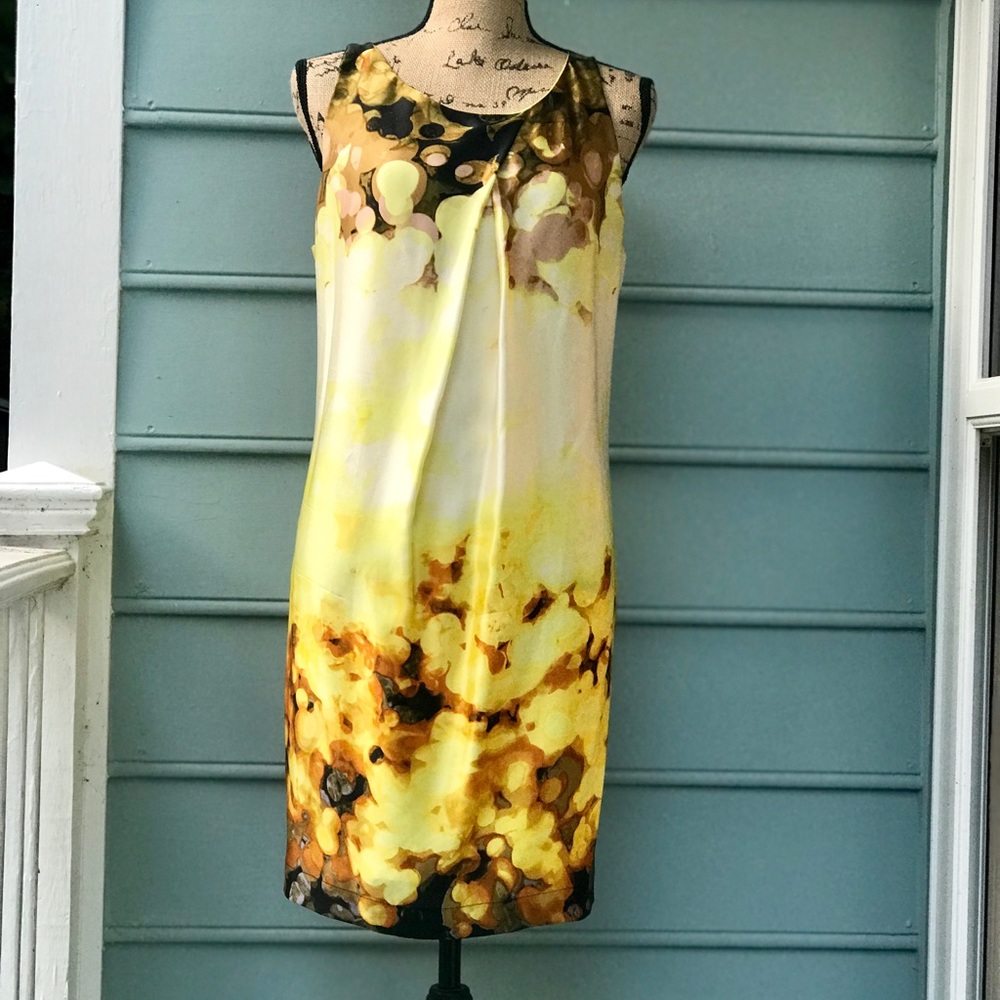 Silk dress by Robert Rodriguez